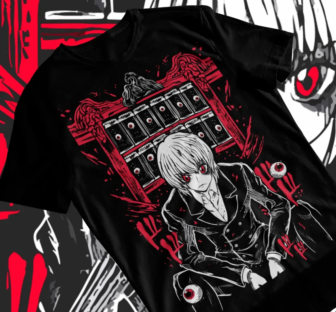 Kurapika Hunter X Hunter T-shirt Killua Zoldyck Hisoka Gon Graphic Soft Tee