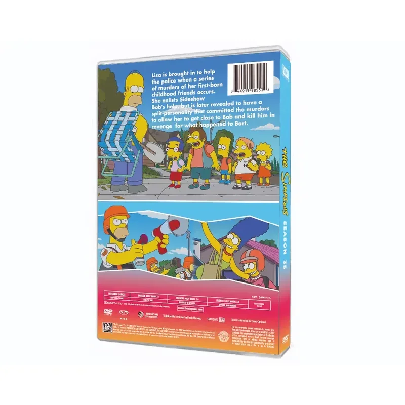 The Simpsons Season 35 Complete Collection DVD Box Set for Fans and Collectors