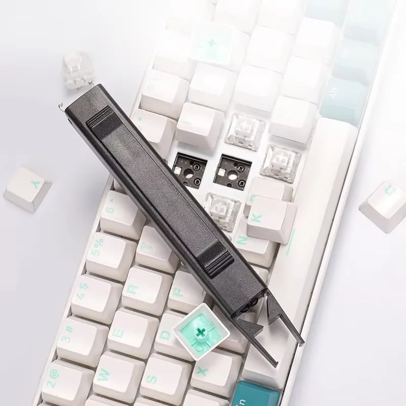Customized Dual-Function Mechanical Keyboard Tool Axis Puller Keycap Remover for Hot-Swapping Keyboard Cleaning