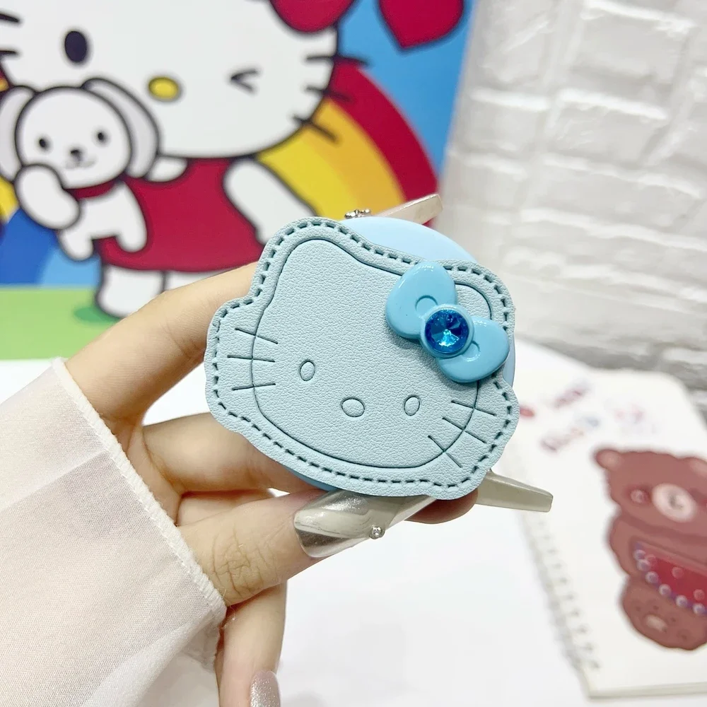 

3D Cute Sanrio Hello Kitty Bow For Magsafe Magnetic Phone Griptok Grip Tok Stand For iPhone Foldable Wireless Charging Holder