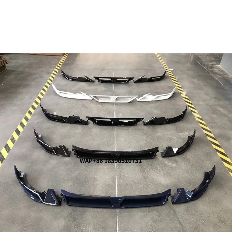 

X3 G01X4 G02 X5 G05 X6 G06 X7 G07 Competition Style pp Material Car Front Lip Front Chin Anterior Lip 2018year~