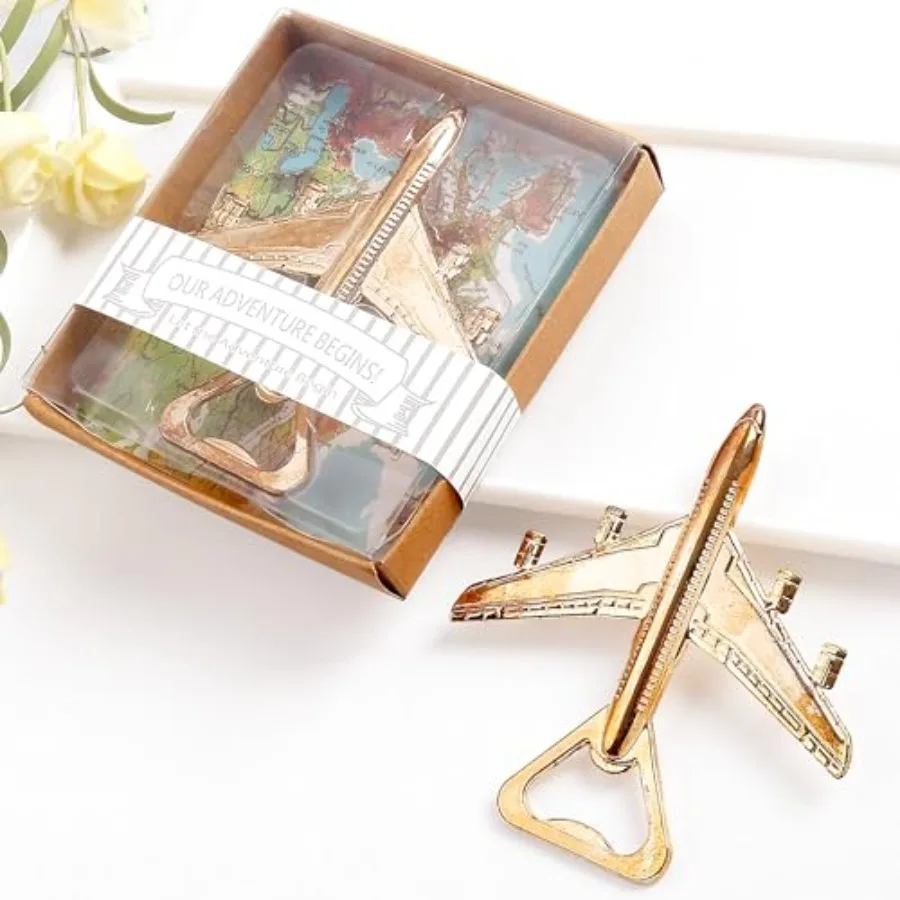 

plane Bottle Opener - Aviation Gts for Pilot - plane Decor - Gt for Veteran - Plane Beer Bottle Opener in Gt Box - Perfect Trav