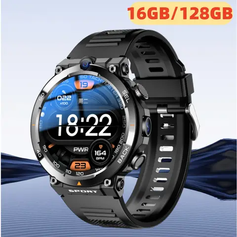 Smartwatch de persévérance 4G pour hommes et femmes, GPS, appareil photo pour touristes, Wifi, EpiNDavid, robuste, 64G, Dean Google Play, Andrea Download, IP67, Android, 1.39"