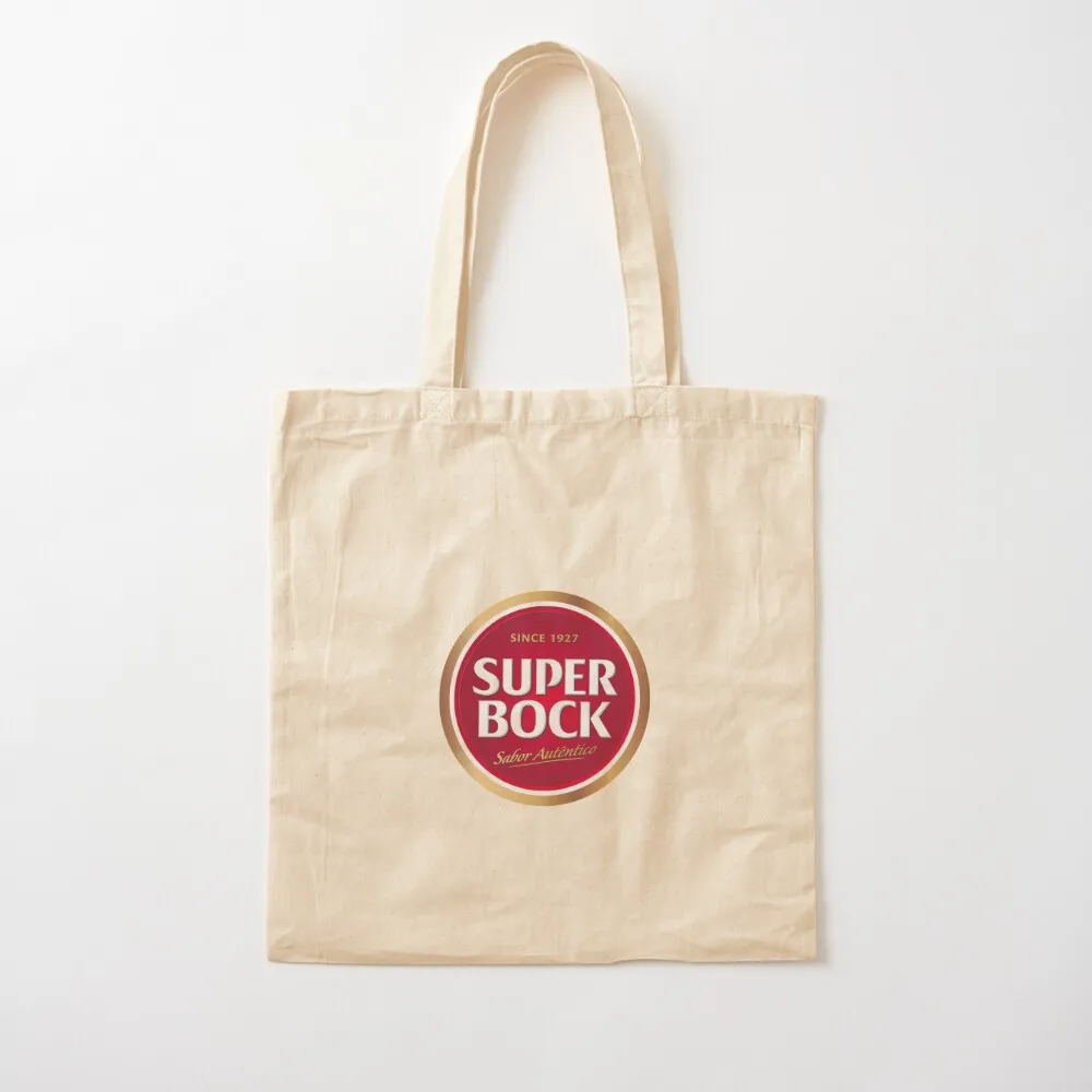 

super bock since 1927 logo Tote Bag shopper bags for women cloth bag woman Canvas Tote Bag