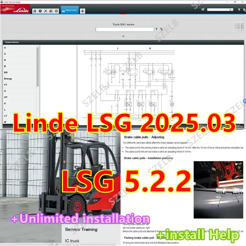 LINDE SERVICE GUIDE LSG 5.2.2 U0310 [03.2025 ] + Expire Patch +Unlocked Keygen +install Help