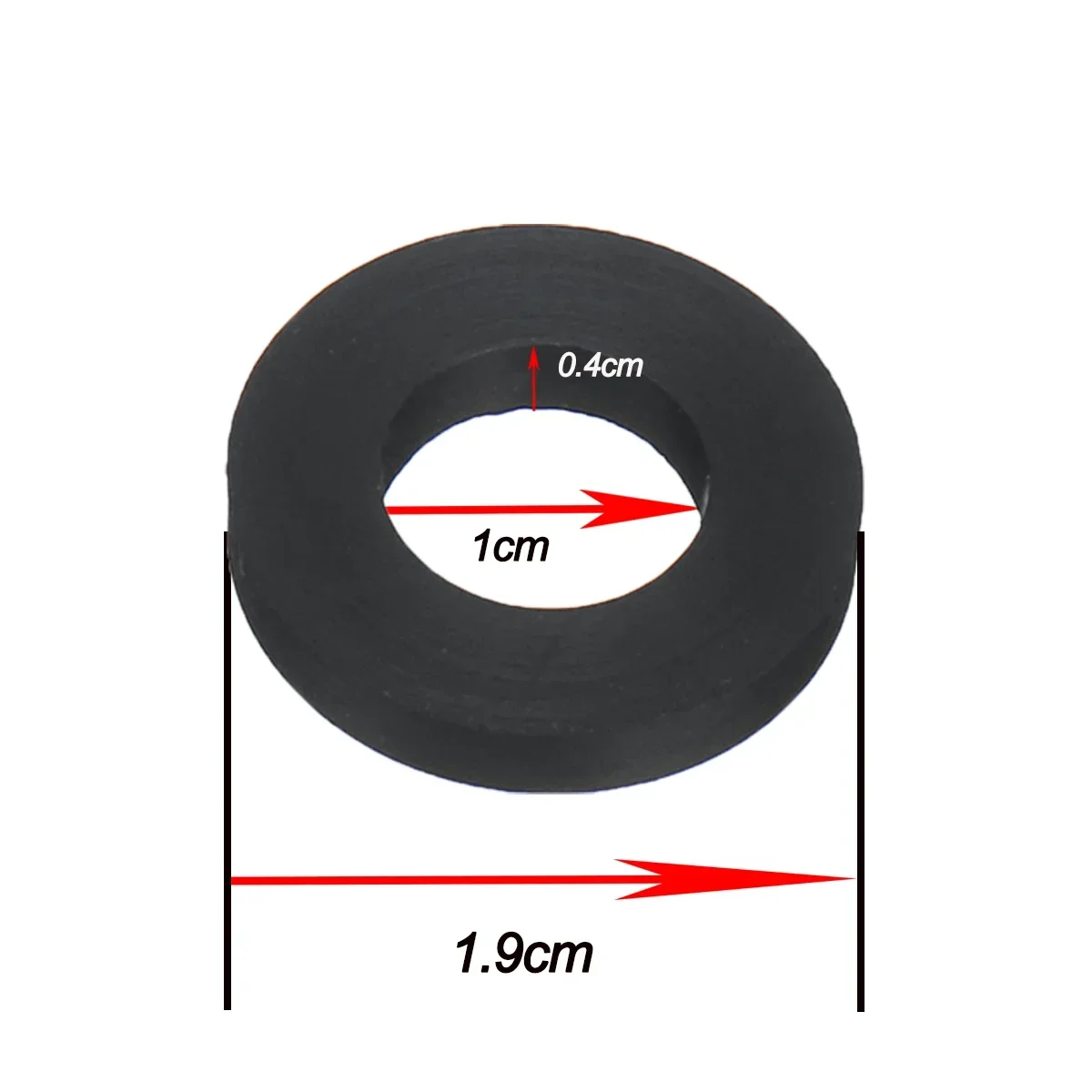 1/5/10 szt./partia podkładka uszczelniająca wymiany uszczelki pierścień do regulatorów adaptera (rozmiar: 0.4x1x1.9cm)