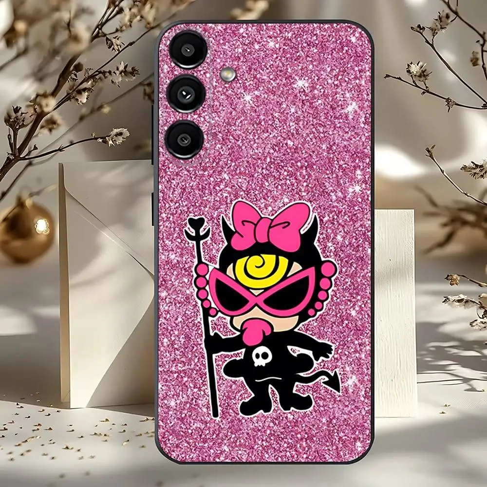 H-Hysteric M-Mini For Samsung Galaxy A73,31,32,72,41,53,52,71,22,5G,Note,J7,8,9 Soft Black Phone Case