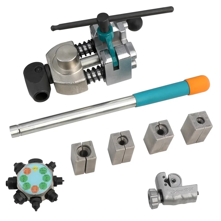 

Brake Pipe Reaming and Flaring Tool Can Expand 45-degree Single and Double Brake Pipes By 4.75mm 3/16 "and 1/4"