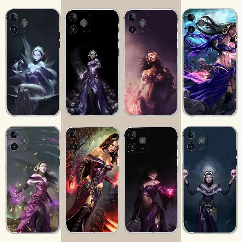 Magic the G-Gathering Phone Case For iPhone 15,14,13,12,11 Plus,Pro,Max,XR,XS,X,7,8 Plus,SE,Mini Transparent Silicone Soft