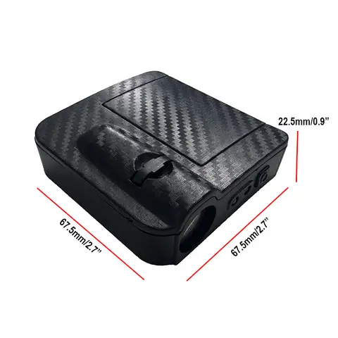 1PC 새로운 LED 자동차 문 환영 프로젝터 로고 유령 그림자 야간 조명 레이저 엠 블 럼 램프 키트 Kia Citroen 좌석 용 자동차 액세서리