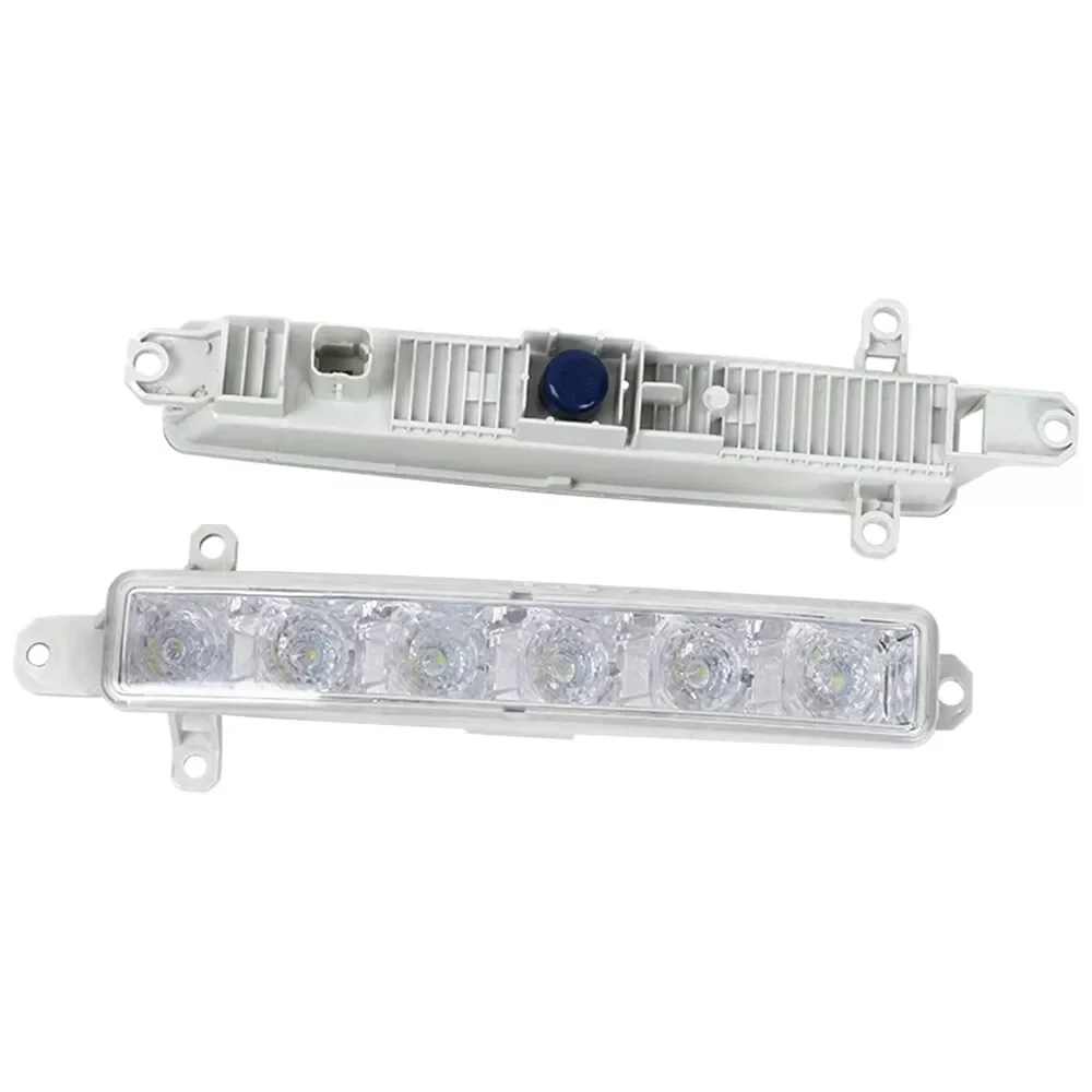 1pcs Car Daytime Running Light For Citroen C1 Peugeot 107 108 6LED White Daytime Running Lamp Car Accessory 9677409380