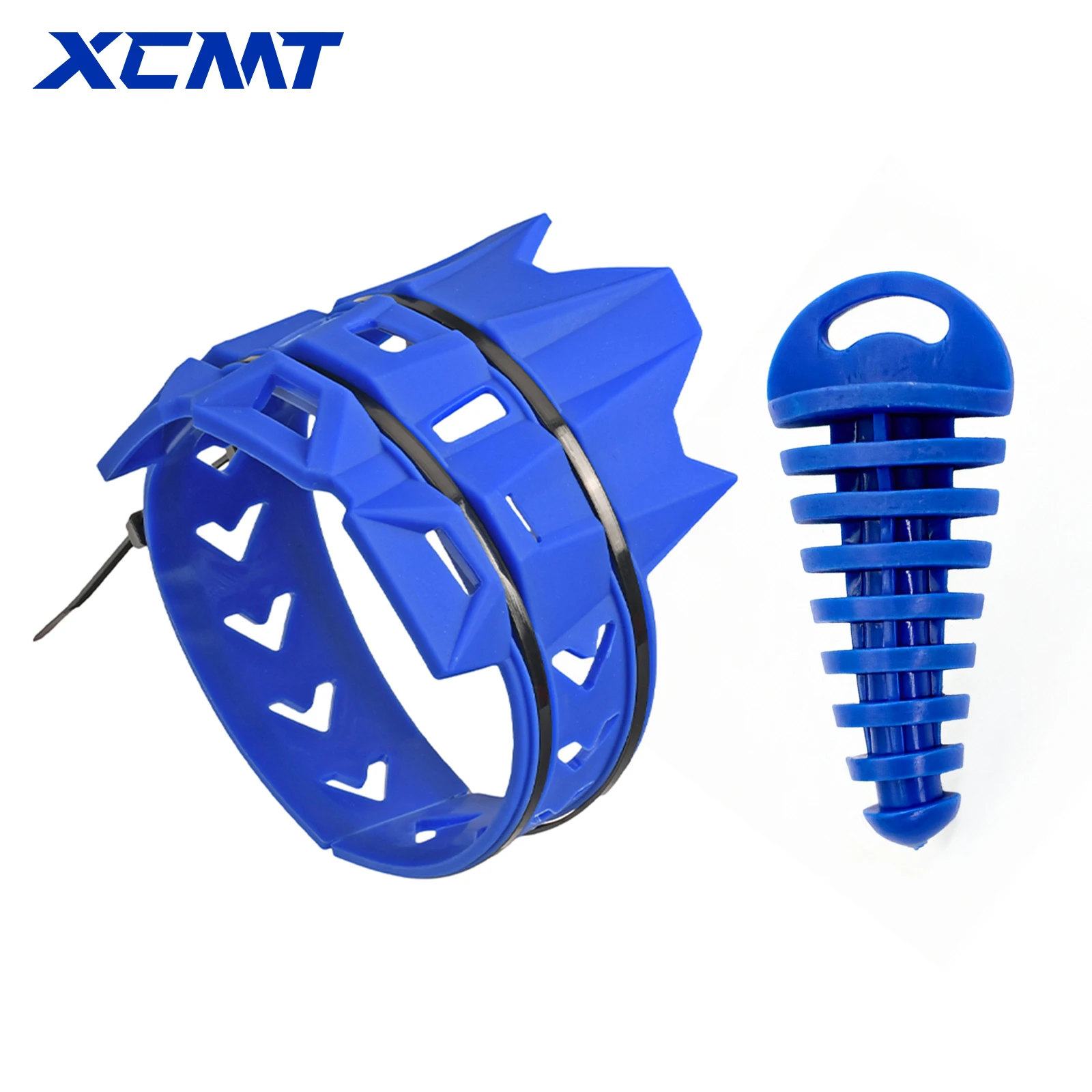 Motorrad-Auspuffschutz-Set mit Schalldämpferabdeckung und Auspuffstopfen für KTM Yamaha Husqvarna Dirt Pit Bike MOTO Zubehör – Detail 7