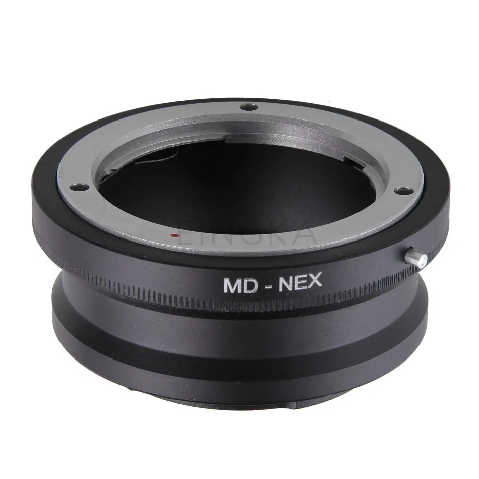 Anel adaptador de lente de câmera MD-NEX para Sony Minolta MD Lente de baioneta para Sony NEX7 NEX5 NEX3 A5000 A5100 A6000 A6300 A6500 A7R A7 II