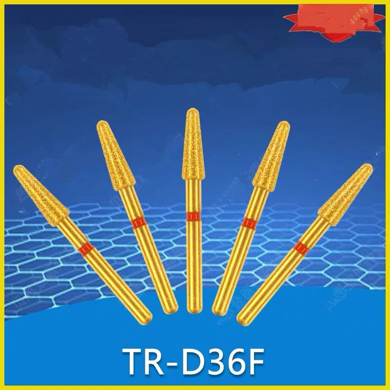 

10PCS Dental Porcelain veneer teeth preparation burs TR-D36F dental material