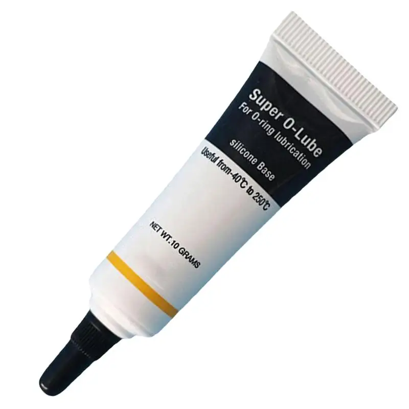 

10g Food Grade Silicone Grease For O-Rings Faucets - Waterproof Lubricant For Plumbing Sealing Home Adhesive Dropshipping Grease