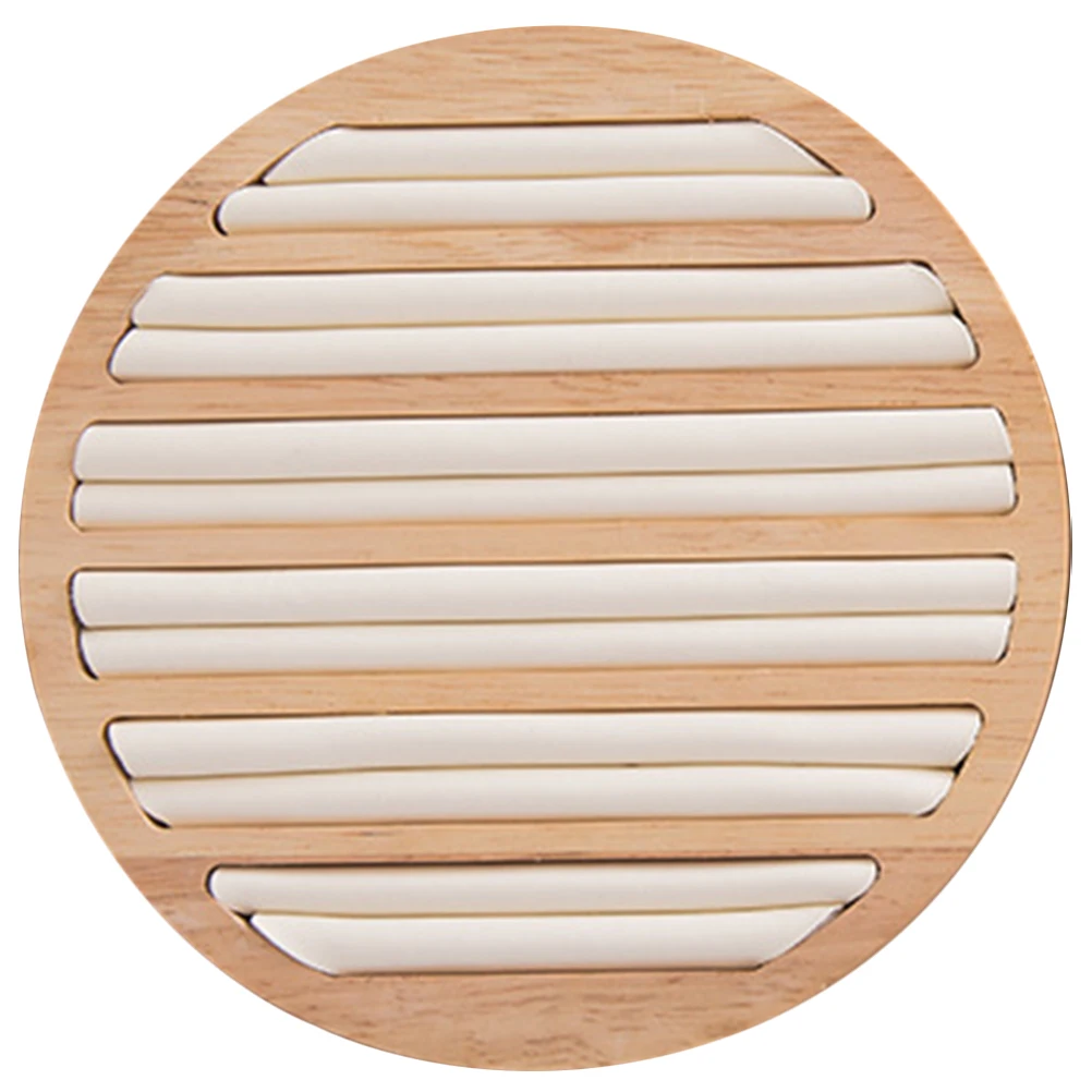 

Bamboo Wood Jewelry Organizer Tray Multiple Slots Rings Earrings Necklaces Storage Display Gifts