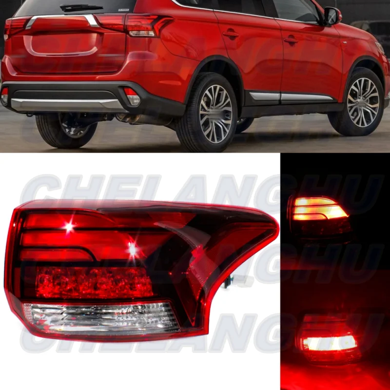 

Right Outer Side Tail Rear Lamp Light With Bulbs 8330B178 For Mitsubishi Outlander 2016 2017 2018 2019 2020 2021