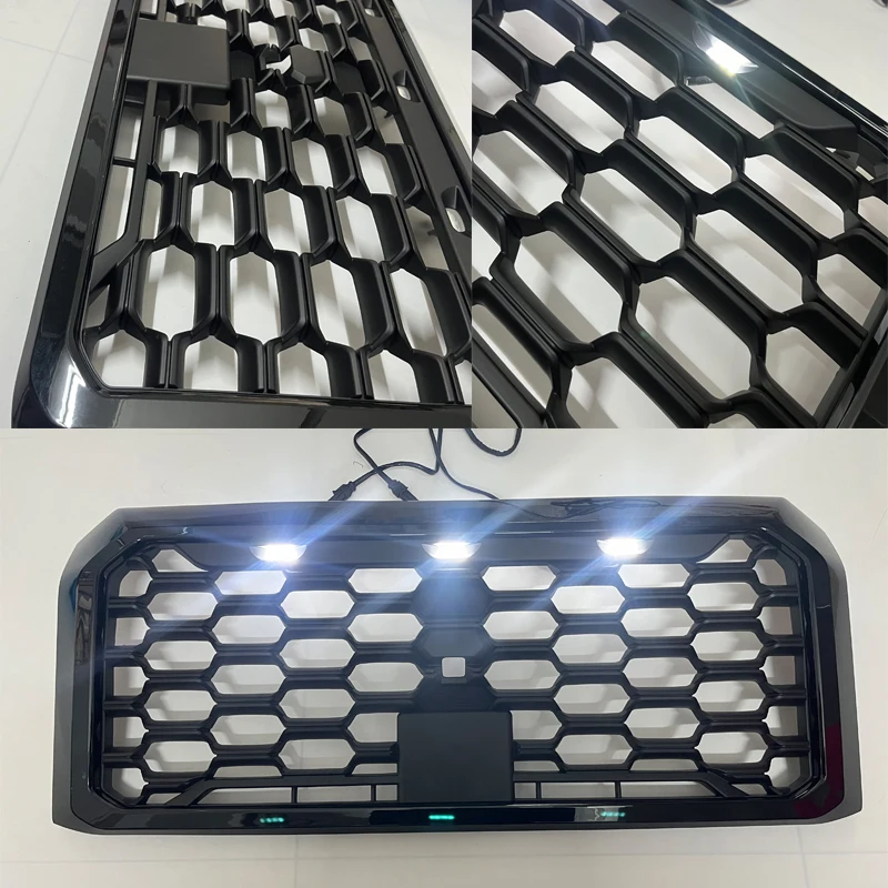 شواية أمامية ليد من ABS لميتسوبيشي تريتون ، إكسسوارات سيارات ، قناع ممتص للصدمات ، مشاوي سباق ، L200 ، ، من من من إيطاليا