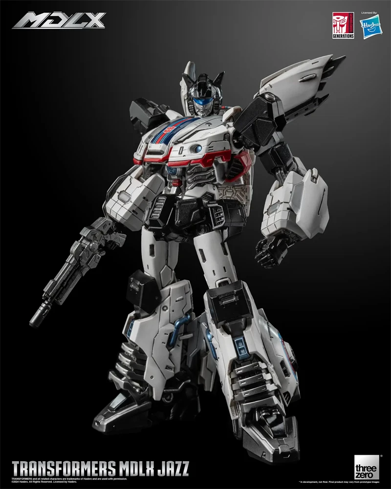 【Pre-Sale】Threezero 3A Transformers MDLX Jazz Model Kit Toys Transformation Action Figure