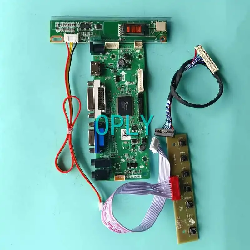 

Для LTN160AT01 LTN160AT02 плата контроллера экрана монитора ноутбука 1CCFL 1366*768 HDMI-совместимый VGA DVI 16 "LVDS 30-контактный комплект «сделай сам»
