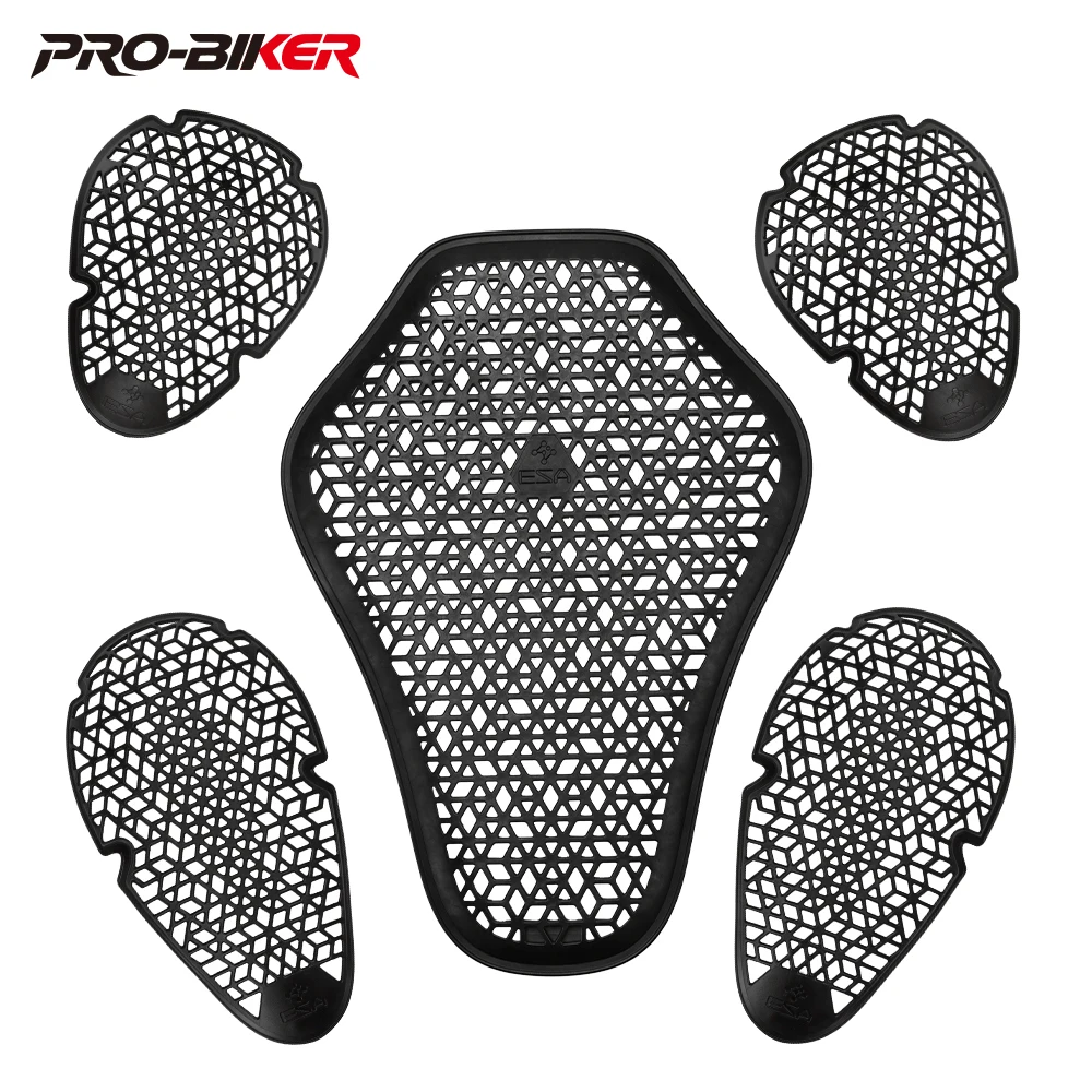 

Moto Jacket Anti-Shock Motorcycle Armor Protection Pads Spine Motorcycle Shoulder Elbow Back Protection Pad Motocross equipment