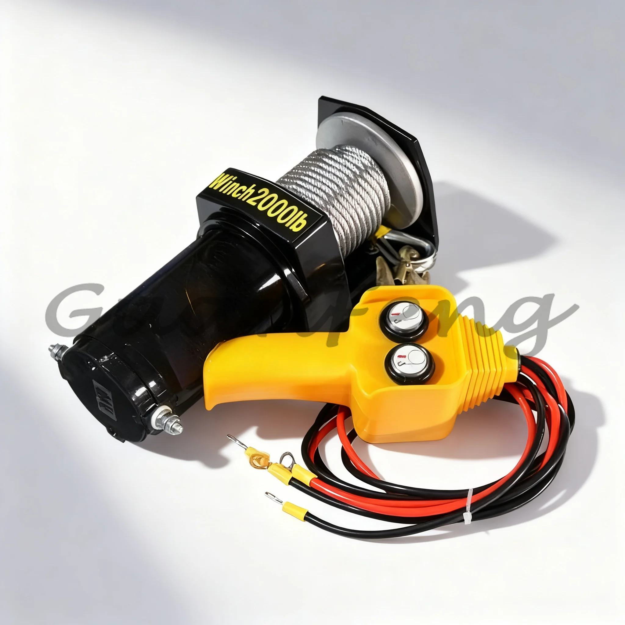 12V / 24V Electric Offroad Winch Model 1854, Vehicle Self Recovery Hoist for 4x4 Off-Road Traction & Rescue