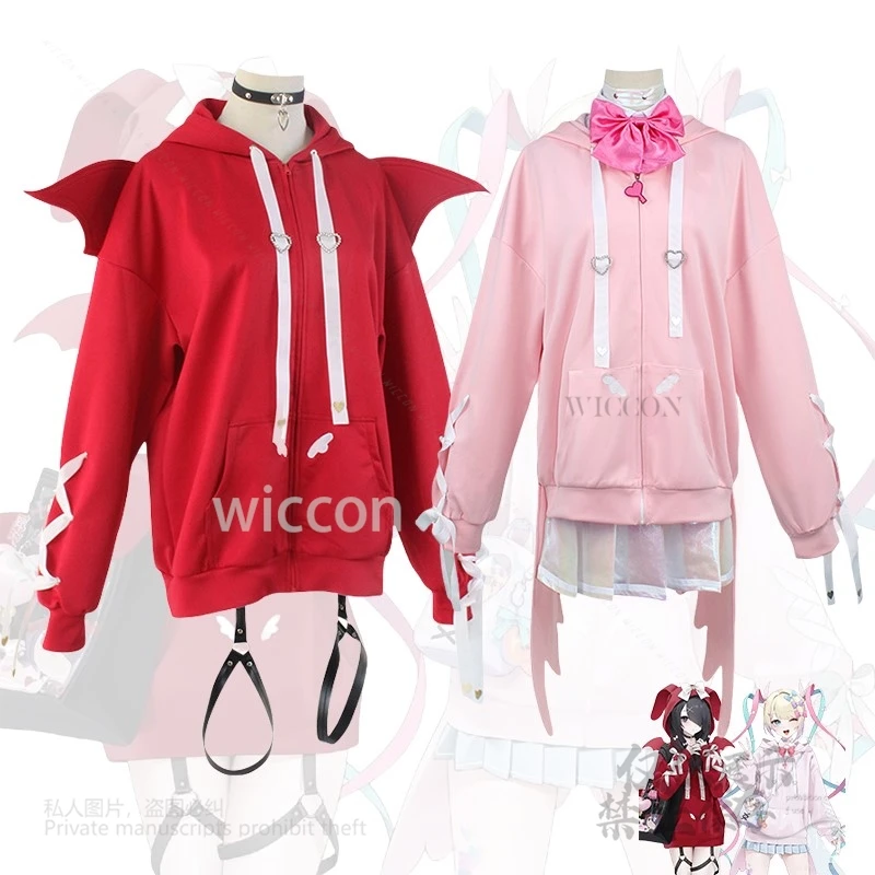 أنيمي المحتاجة فتاة كانجيل آمي جرعة زائدة أنيمي هوديي هودي ملابس ألعاب أمي تشان أنيمي ازياء البدلة اليومية زي مخصص