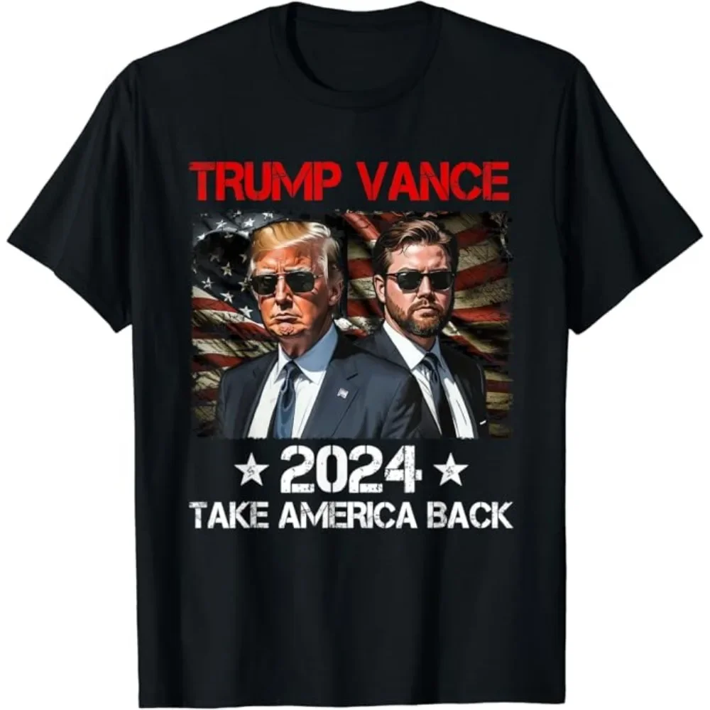 Trump Vance Aka Vote 2024 Donald Trump J.D. Vance Take America Back T-Shirt