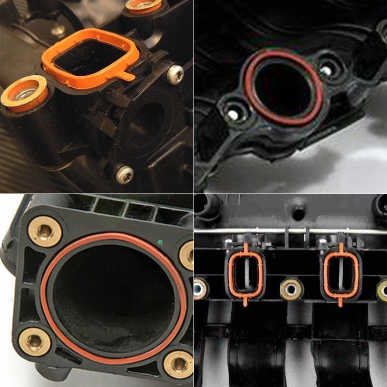 20Pcs Car Parts Accessories Intake Inlet Manifold Gasket Seal Kit For BMW X3 X5 Series M57 M57N E39 E46 E90 E83 E53 E70 E71 3.0d