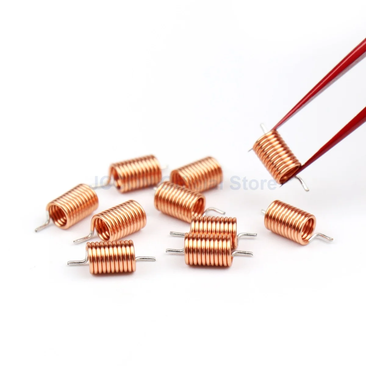 20Pcs Hollow Coil Inductance Copper Wire FM Inductor RF High Frequency Air Core Coil 1/2/3/4/5/6/7/8/10/11/25T Filter inductor