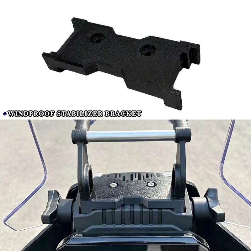For CFMOTO 450MT 450 MT 2024-2026 Motorcycle Windshield Fixed Holder Windscreen Bracket CF450MT GPS Phone Holder Stand