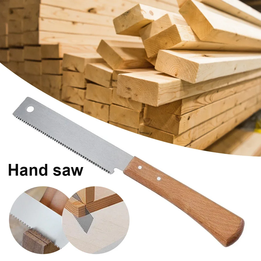 Japanese Hand Saw Sharp Double Edged Japanese Pull Saw Safe Brass Hammer for Woodworking Cutting Saw Carpenter Hammer 2023