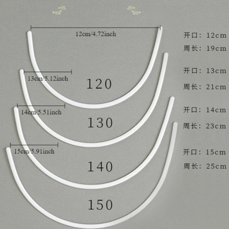 25pairs 4MM Universal Plastic Memory Underwire Bra Accessories Intimates Ring High Elastic Non-magnetic Bra Bracket