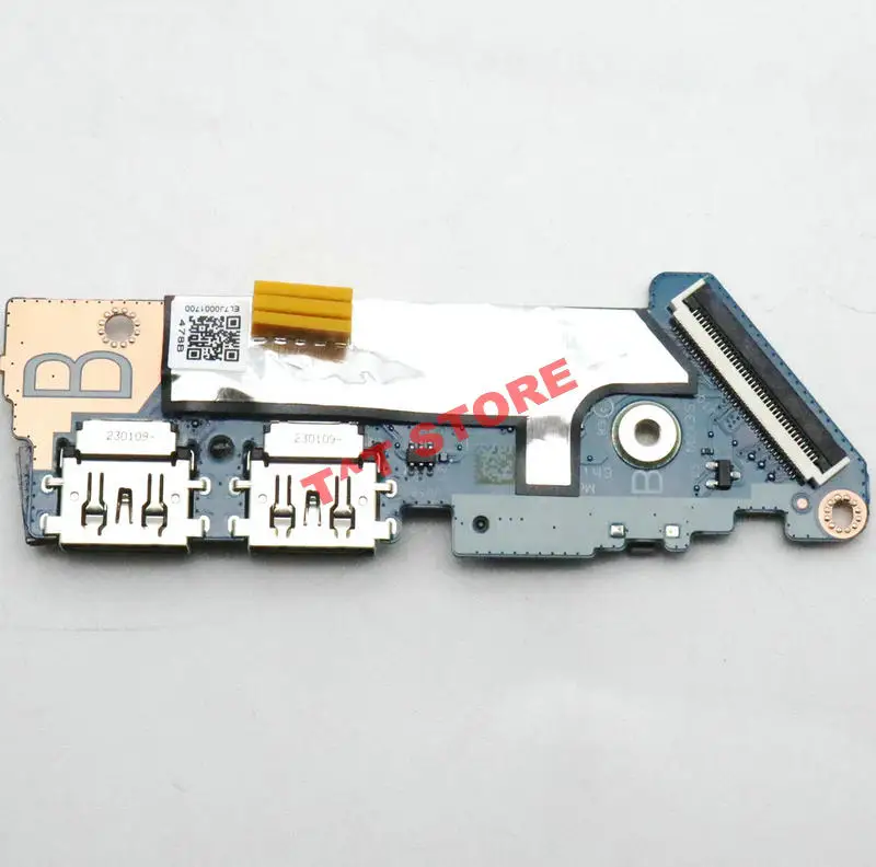 Original For Lenovo Slim 5 16ABR8 Laptop Power Botton Switch USB SD carder reader IO Board LS-M656P 5C50S25535