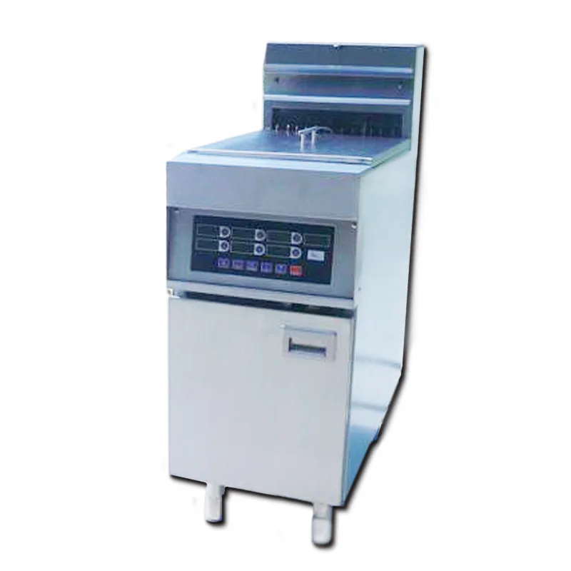 

EF-44 Full-Automatic Frying Pan Commercial Oil-Water Integrated Mixing Electric Fryer Frying Machine with Cabinet Seat