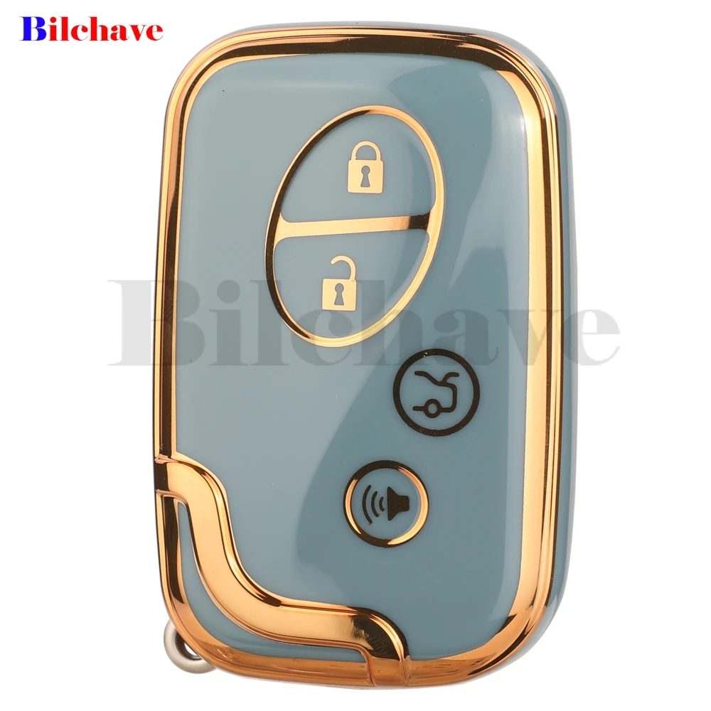 Jingyuqin TPU Key Case Cover For Lexus CT200H GX400 GX460 IS250 IS300C RX270 ES240 ES350 LS460 GS300 450h 460h Car Accessories