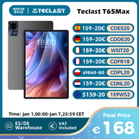 Teclast T65Max 13 inch Tablet Android 14 Helio G99 8-core Max 20GB RAM 256GB ROM 4G LTE GPS 10000mAh 3.5mm Jack T65 Max Tablets