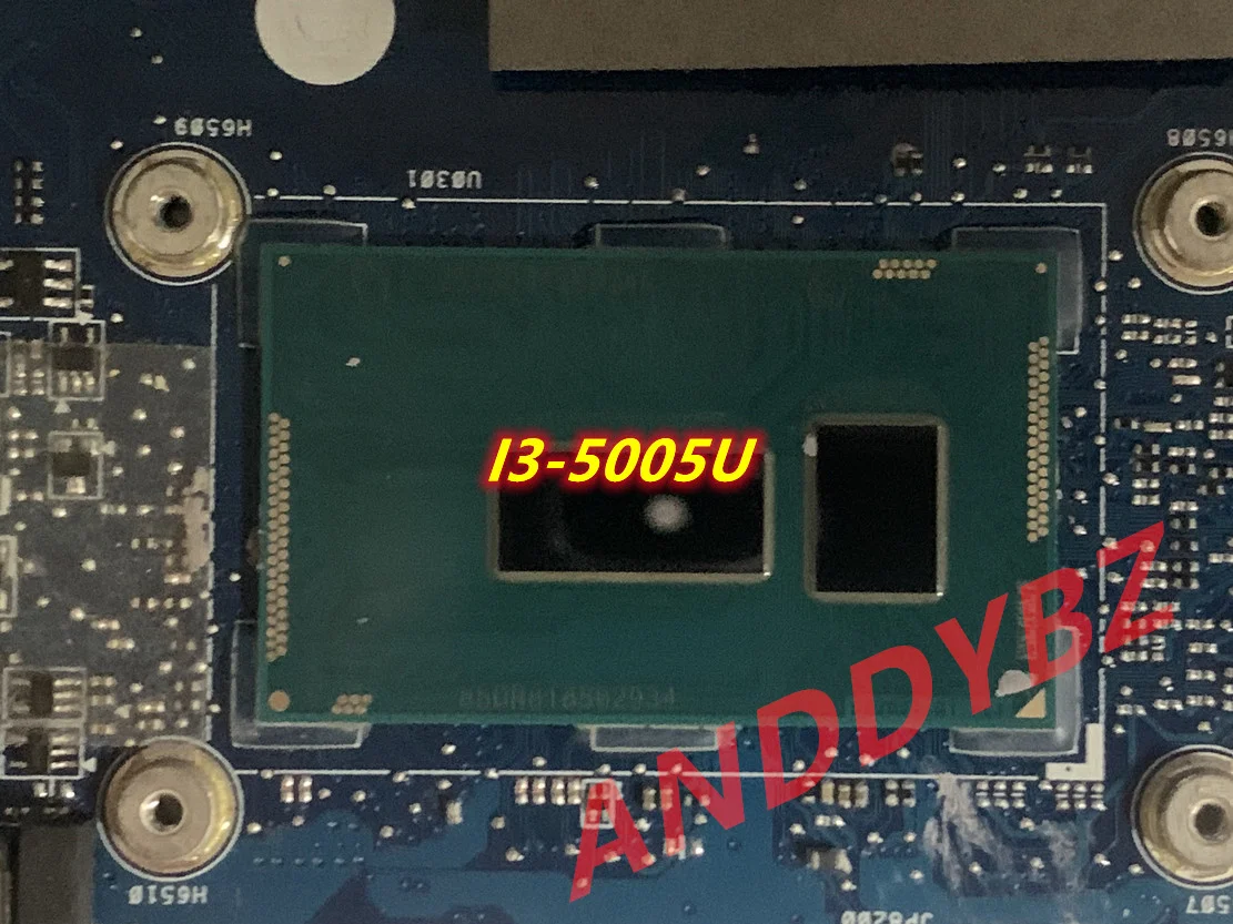 Used TRCU MB REV 2.2  FOR Toshiba L55W-C5236 LAPTOP MOTHERBOARD WITH I3-5005U CPU  TESED OK