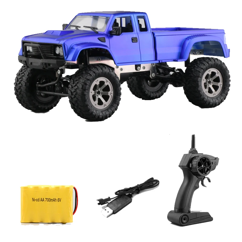 WPL FY Model Truck RTR upgrad metal axle 4 wheel drive off-road car high-grade texture, radio remote control military Vehicle