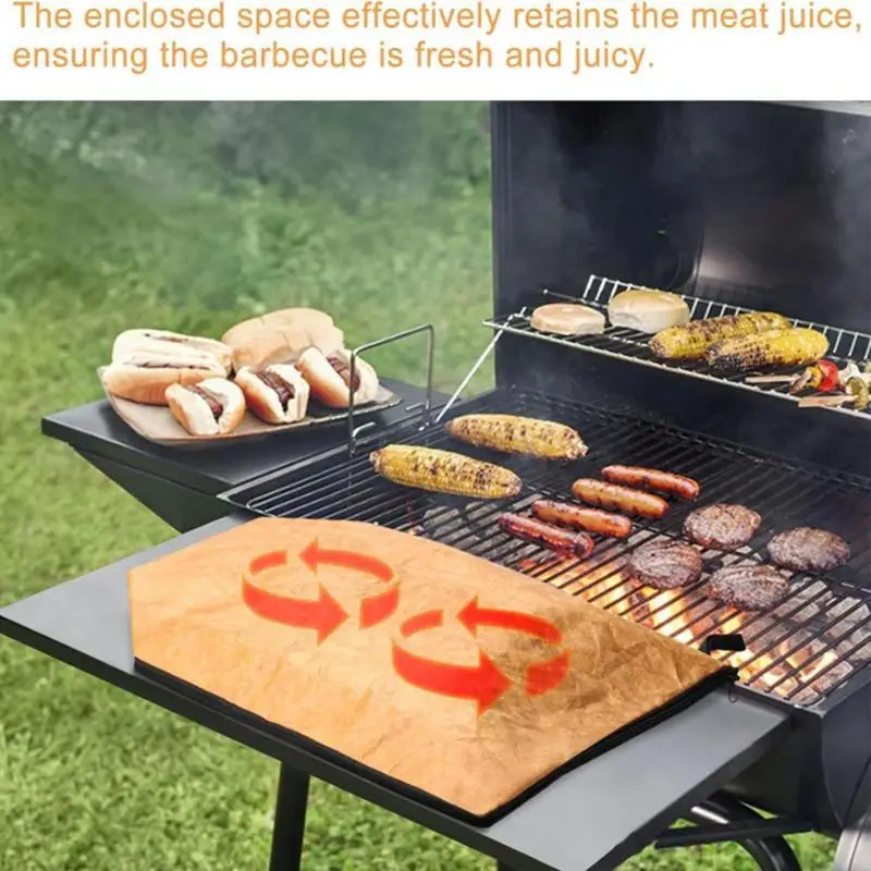 Manta de descanso para barbacoa, bolsa grande para descanso de carne para barbacoa, bolsa de descanso de carne aislada, manta aislante para barbacoa, manta impermeable para pechuga para barbacoa