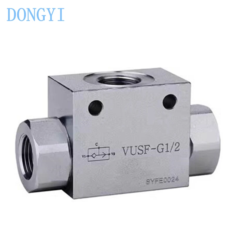 Flow Control Valve VUSF Hydraulic Throttle Valve VUSF-G1/4 VUSF-G3/8 VUSF-G1/2 VUSF-G3/4 VUSF-G1