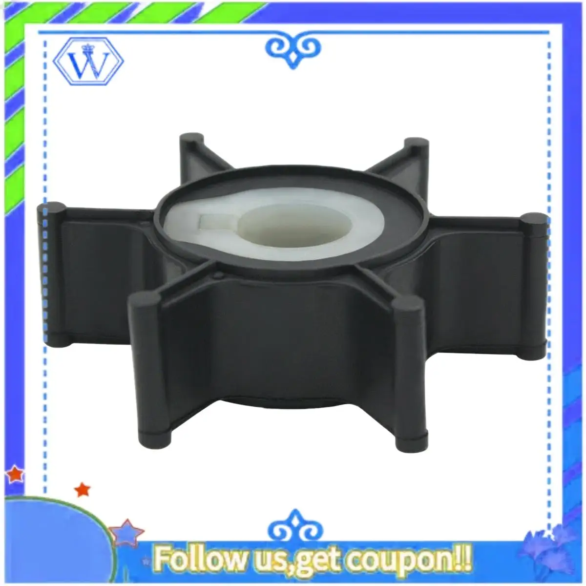 

M46K-крыльчатка водяного насоса для подвесных лодок Yamaha 2HP P45 2A 2B 2C 646-44352-01-00