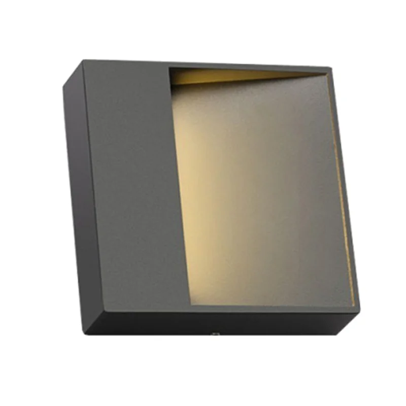 

A44Z-Наружный настенный светильник, водонепроницаемый светодиодный светильник для лестницы, наружное освещение для террасы, крыльца, 220 В, светильник для поверхностного монтажа