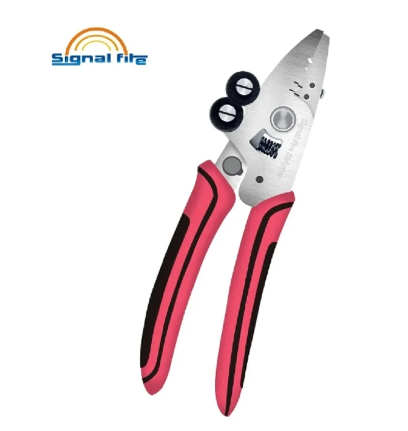 إشارة النار ZSQ-09 9 في 1 الألياف الضوئية المتعرية البصرية ميلر مقص كماشة الأسلاك