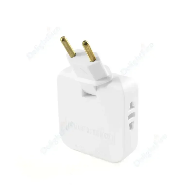 EU Plug Adapter With USB Ports Spain France Korea Plug Converter US To EU Plug Extension Socket Power Adapters AC Outlets