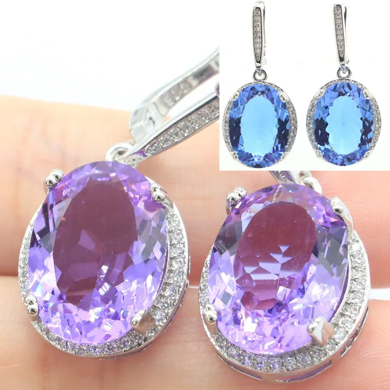 

10g Customized 925 SOLID STERLING SILVER Earrings Gorgeous Zultanite Color Changing Alexandrite Topaz Rhodolite Garnet Kunzite