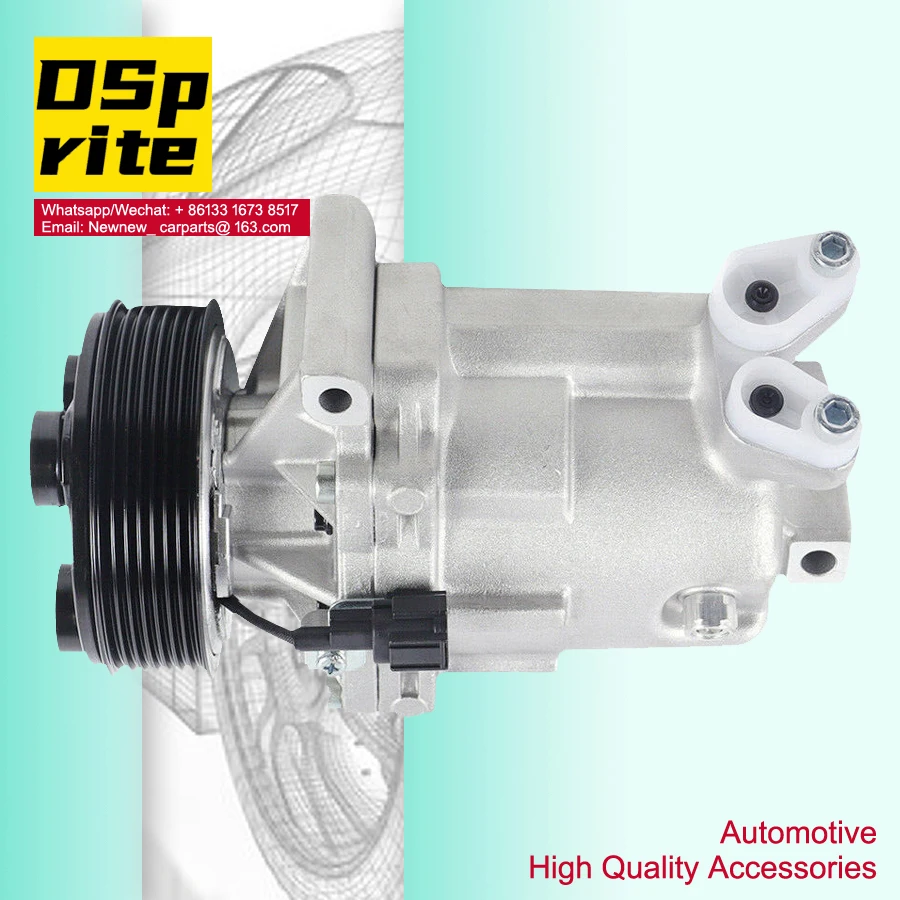 

For CR10 Nissan tiida ac compressor for Nissan Versa Tiida Latio TIDA 2007-2011 92600CJ60C W08A301627 92600CJ60A A42001290-1400