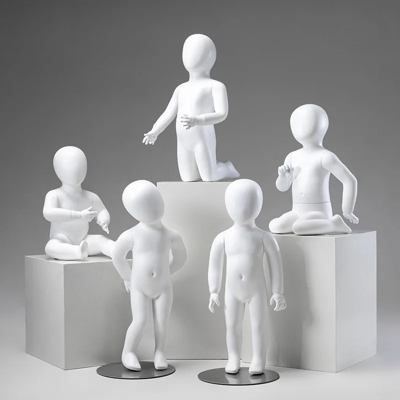 

Baby full body model prop display children's clothing doll children's clothing store boys and girls display rack full body model