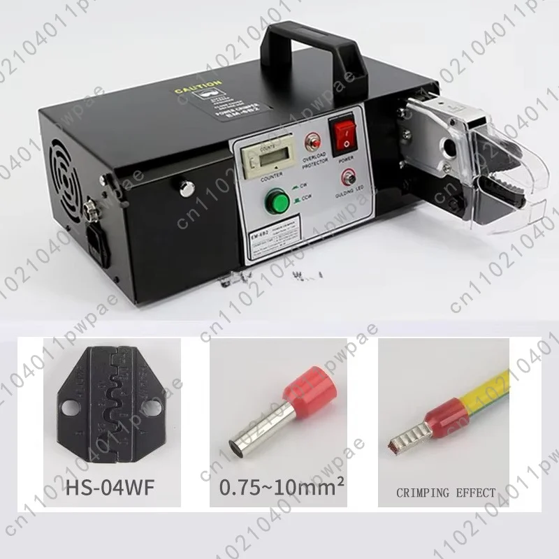 square millimeters 2t electric terminal crimping machine, used for loose terminal cable connection piece crimping machine