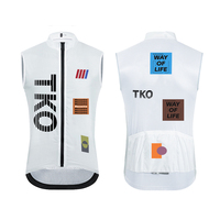 New TKO Men Jerseys Windproof Waterproof Lightweight Cycling Sleeveless Jacket Mtb Bike Uniform Bicycle Jersey Clothing Vest